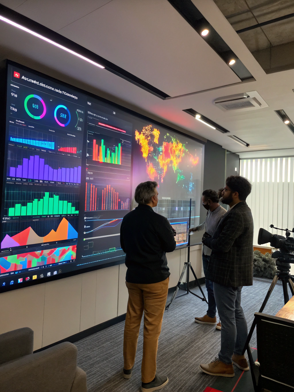 Data visualization of capital deployment